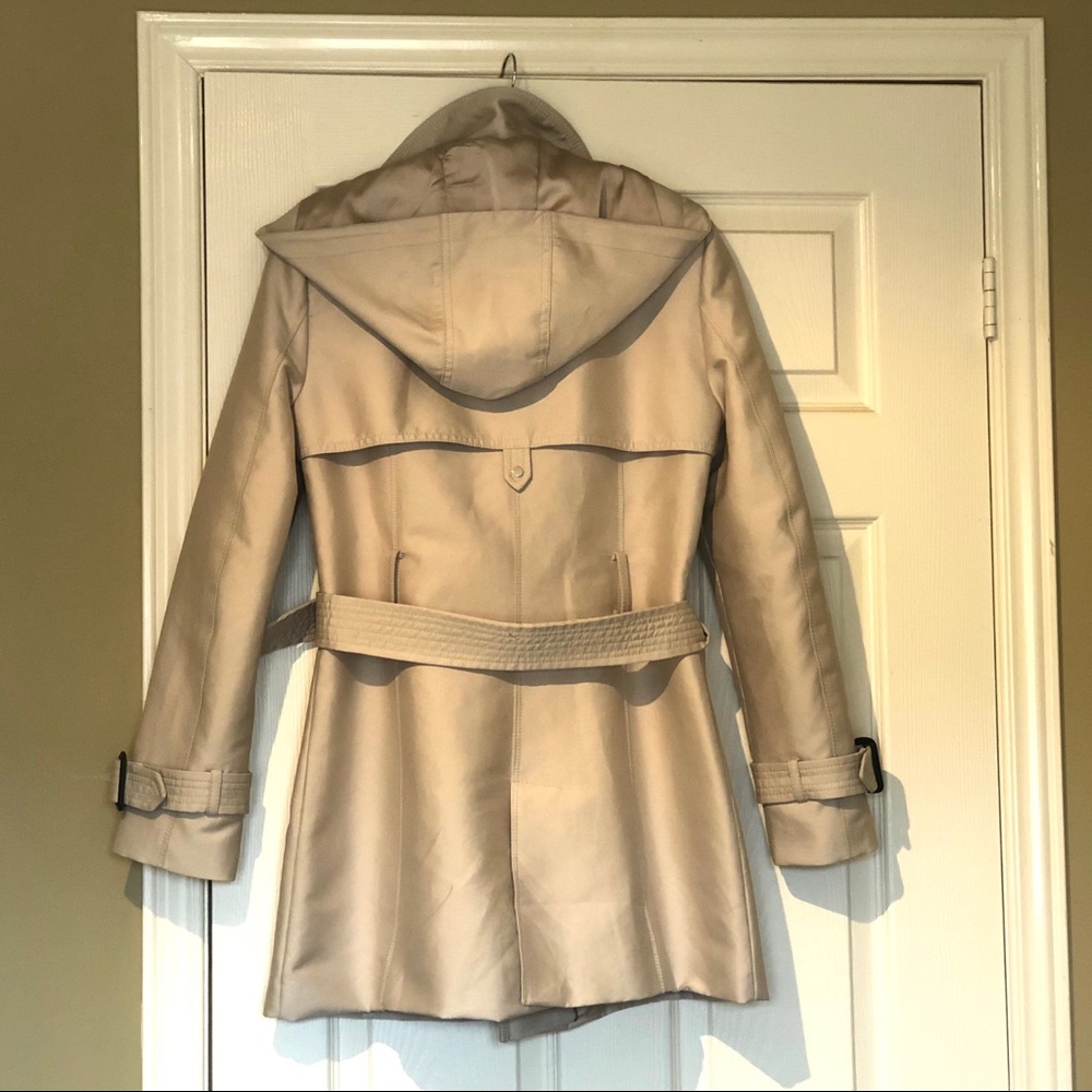 Zara Hooded Trench Coat - Picture 7 of 8